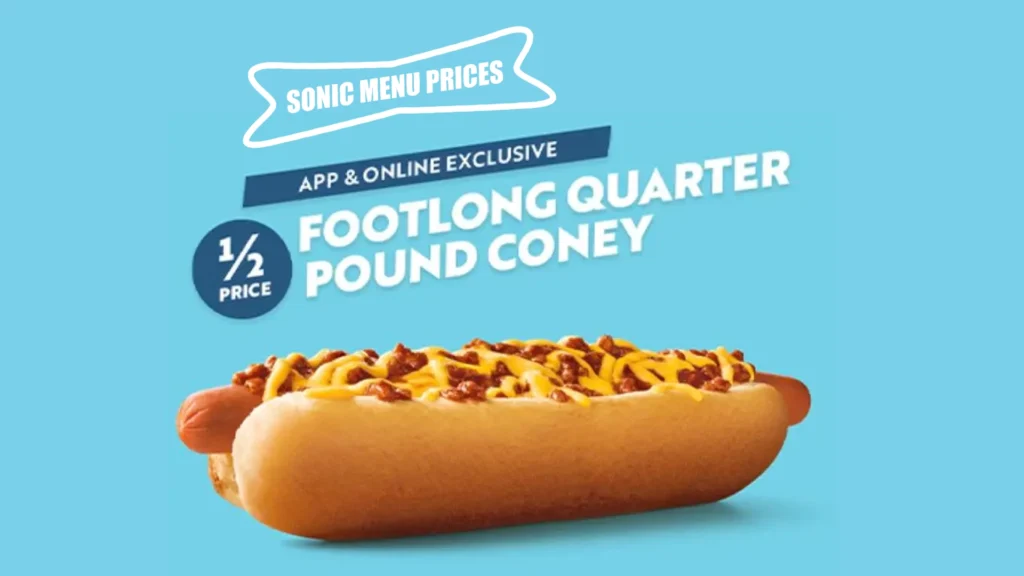 Sonic Footlong Coney
