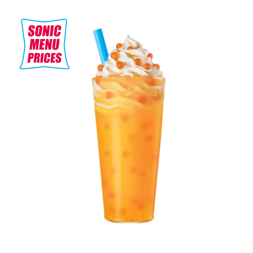 Orange Cloudsicle Slush Float