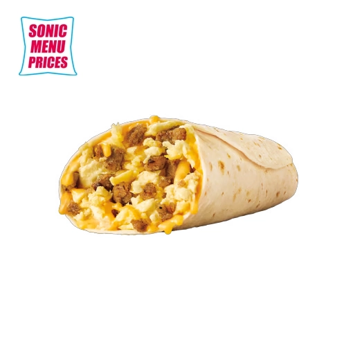 Jr. Sausage, Egg and Cheese Breakfast Burrito