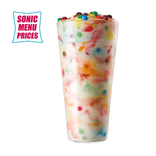 Sonic Blast Menu - Updated Flavors and Prices 2025