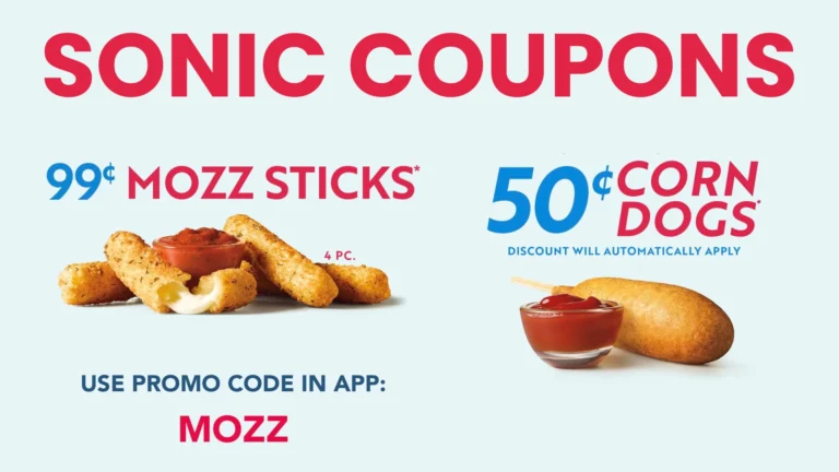 Sonic Coupons