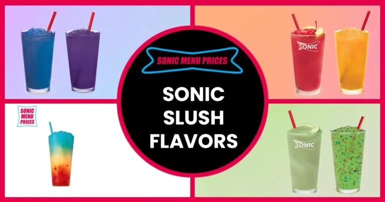 Sonic Slush Flavors – Uncover New Slush Flavors
