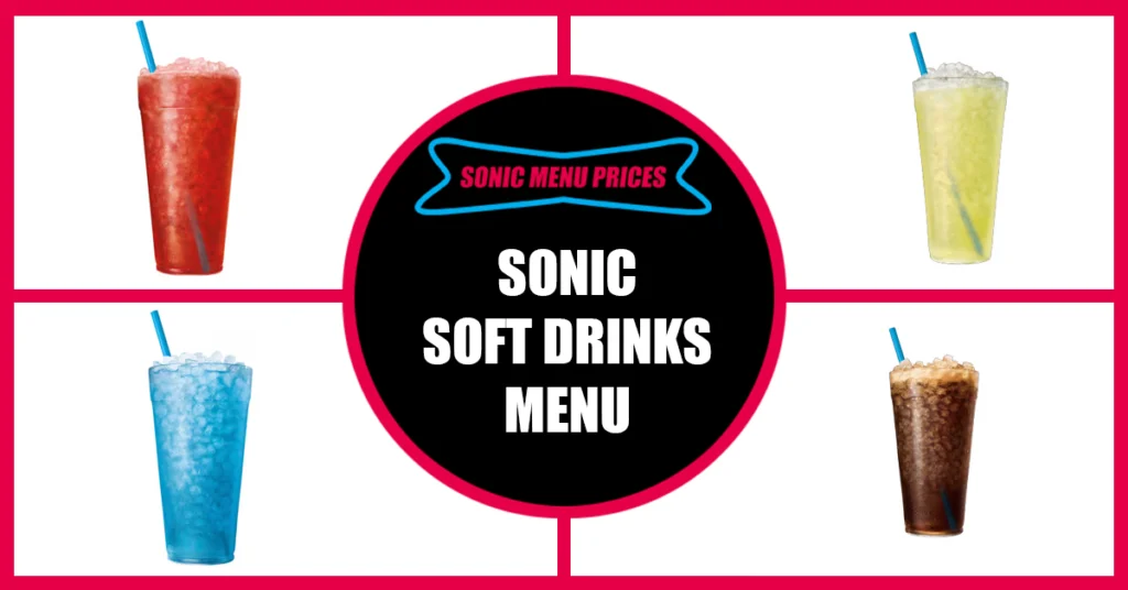 Sonic Soft Drinks