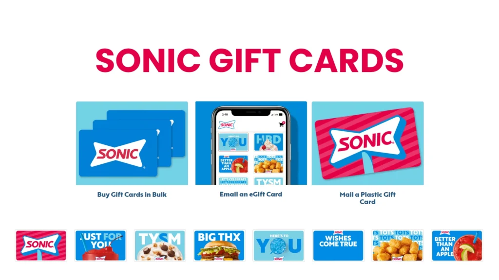 Sonic Drive in Gift Cards