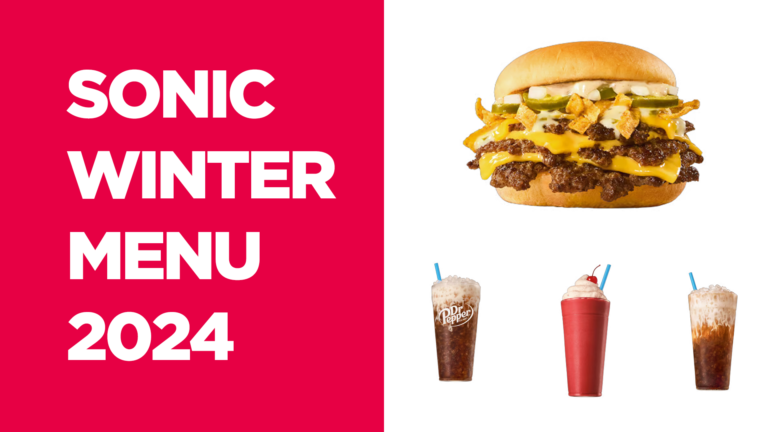 Sonic Winter Menu